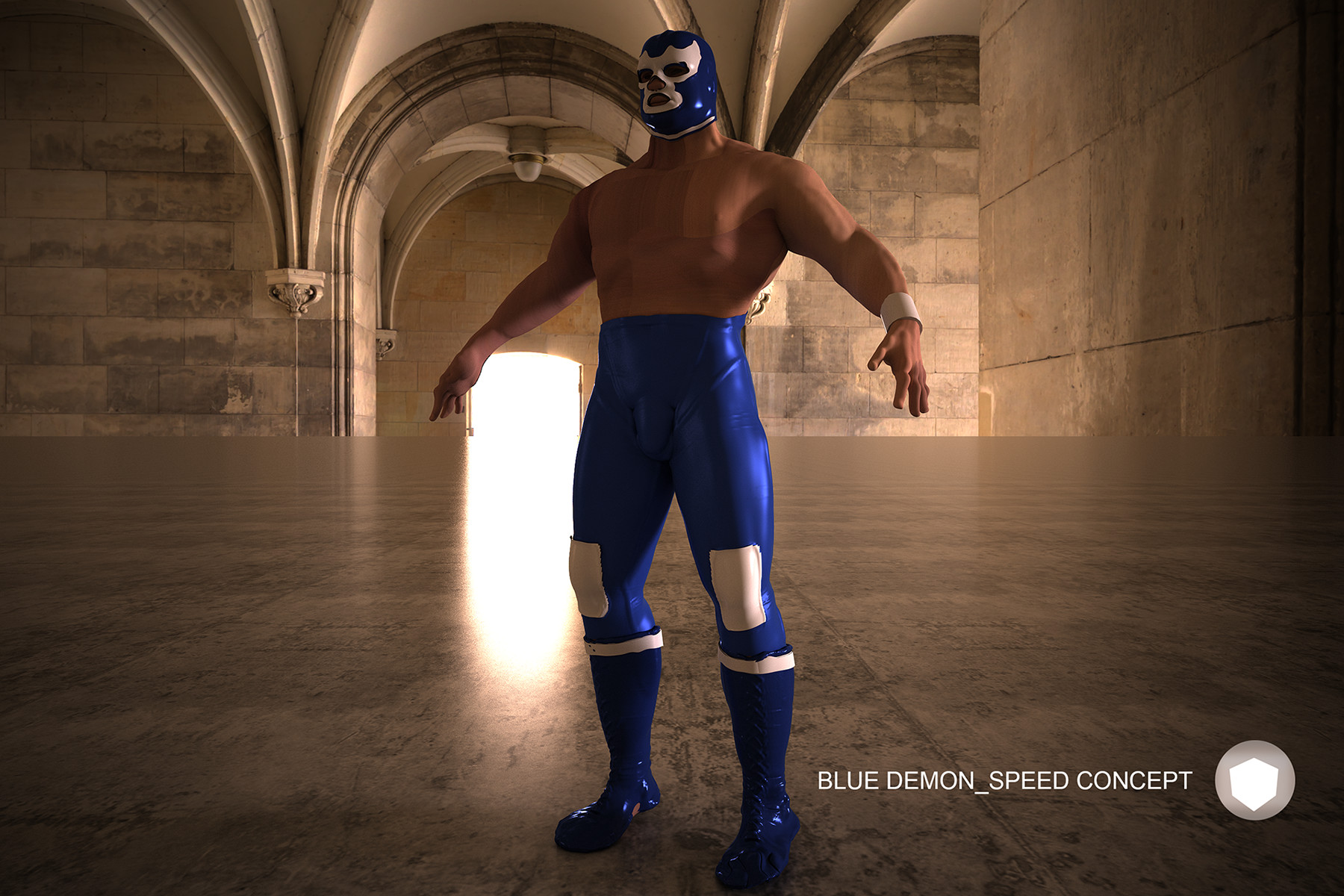 ArtStation - BLUE DEMON_SPEED CONCEPT_