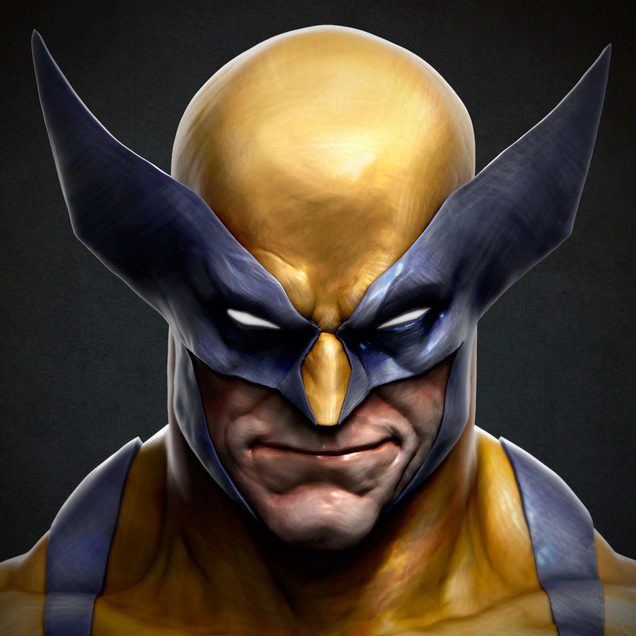 Artstation - Wolverine Bust V2