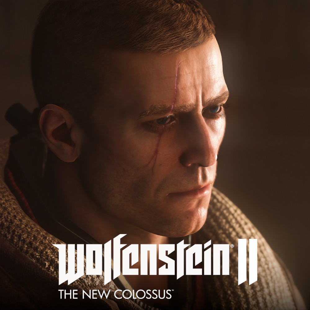 Wolfenstein II - William Joseph "B.J." Blazkowicz in Da'at Yichud Power Suit with old jacket