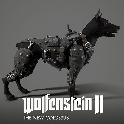 Artstation Search - wolfenstein 2 kampfhund