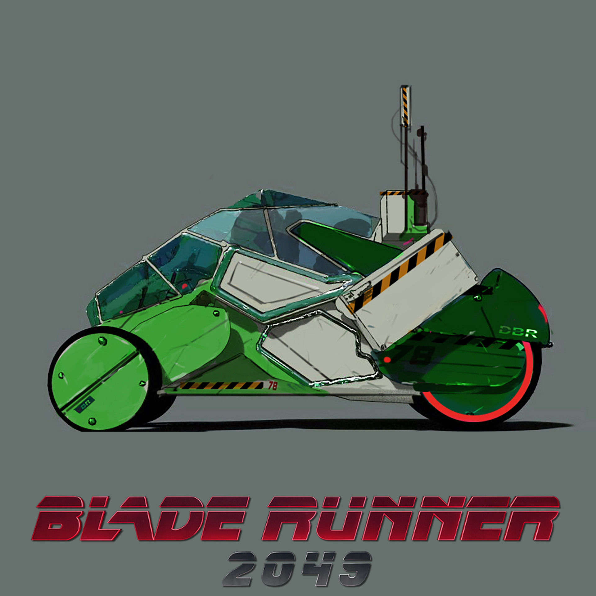 ArtStation - Blade Runner 2049 Vehicle Sketches