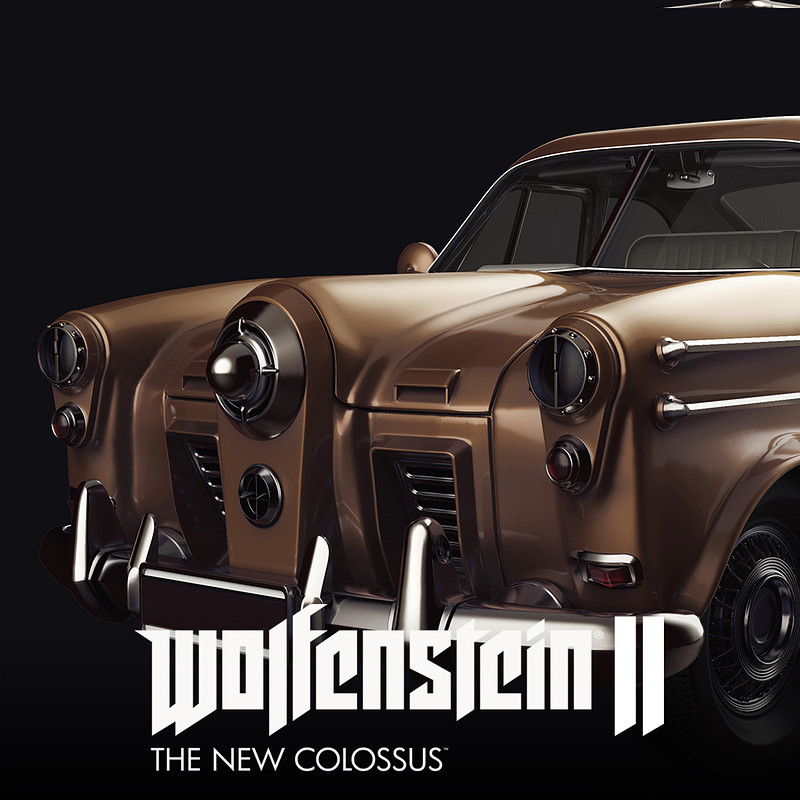 Wolfenstein 2 :Civilian Car 