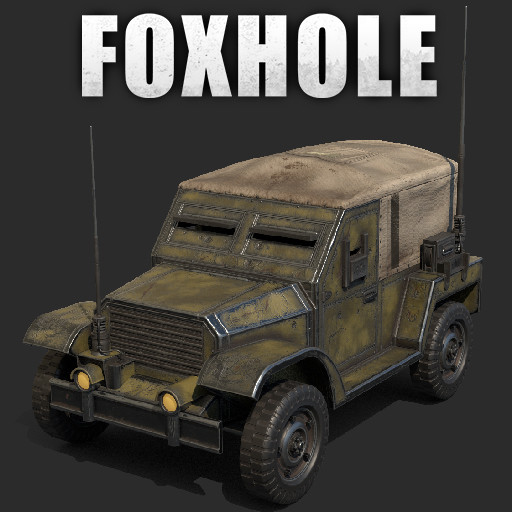ArtStation Foxhole Colonial Light Utility Vehicle