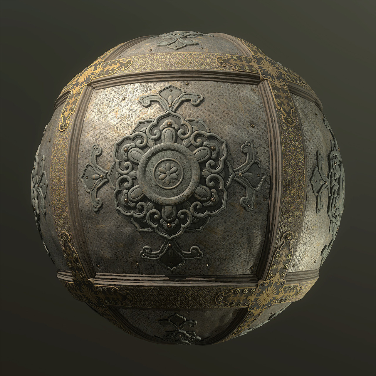 Gilded Ornament