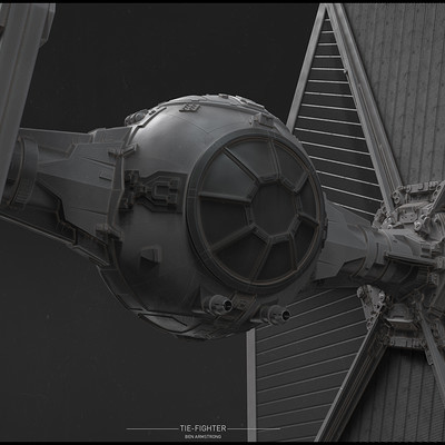 TIE-Fighter High Poly