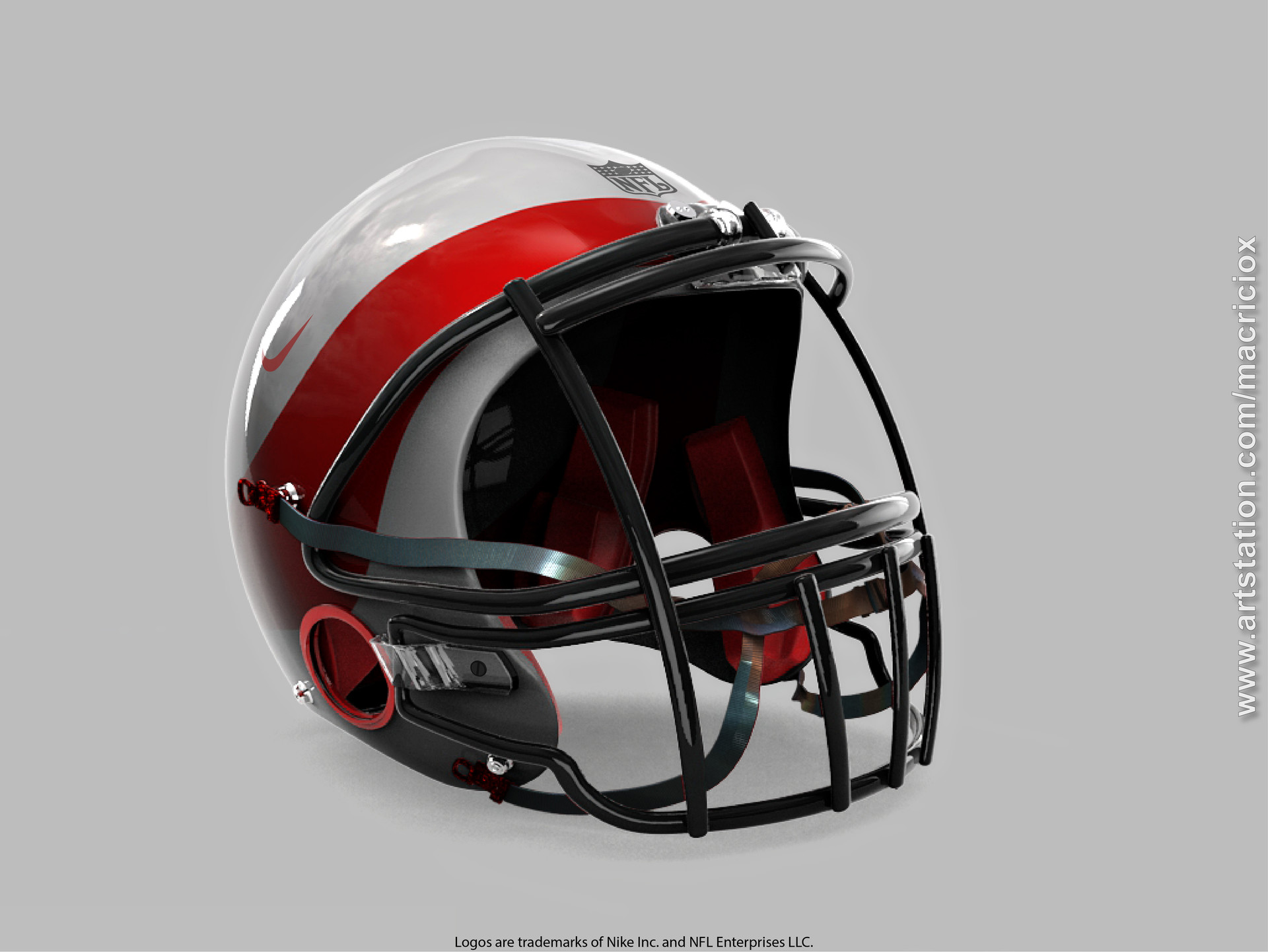 ArtStation - Football Helm