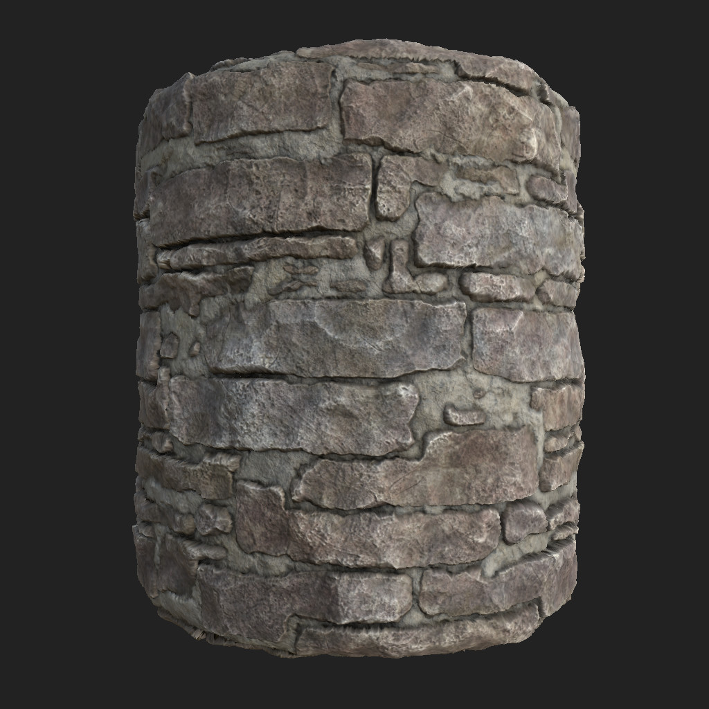 ArtStation - Stone Wall Slabs Substance