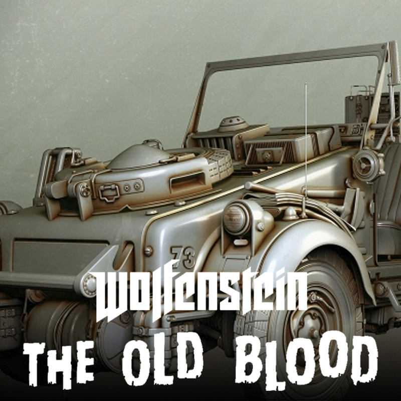 Wolfenstein The Old Blood : Highpoly Kubelwagen 