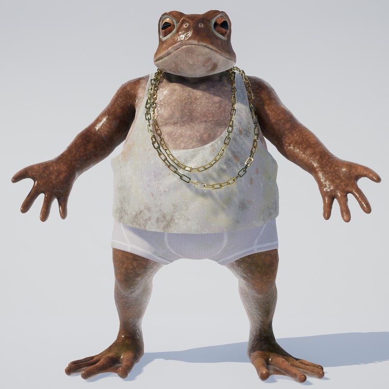 Gangster Toad