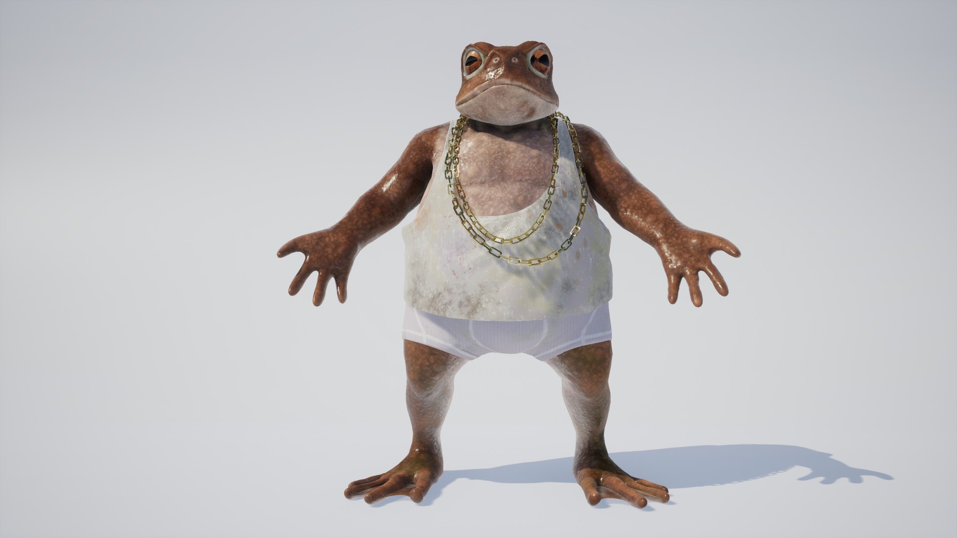 ArtStation - Gangster Toad, Oliver Hopley