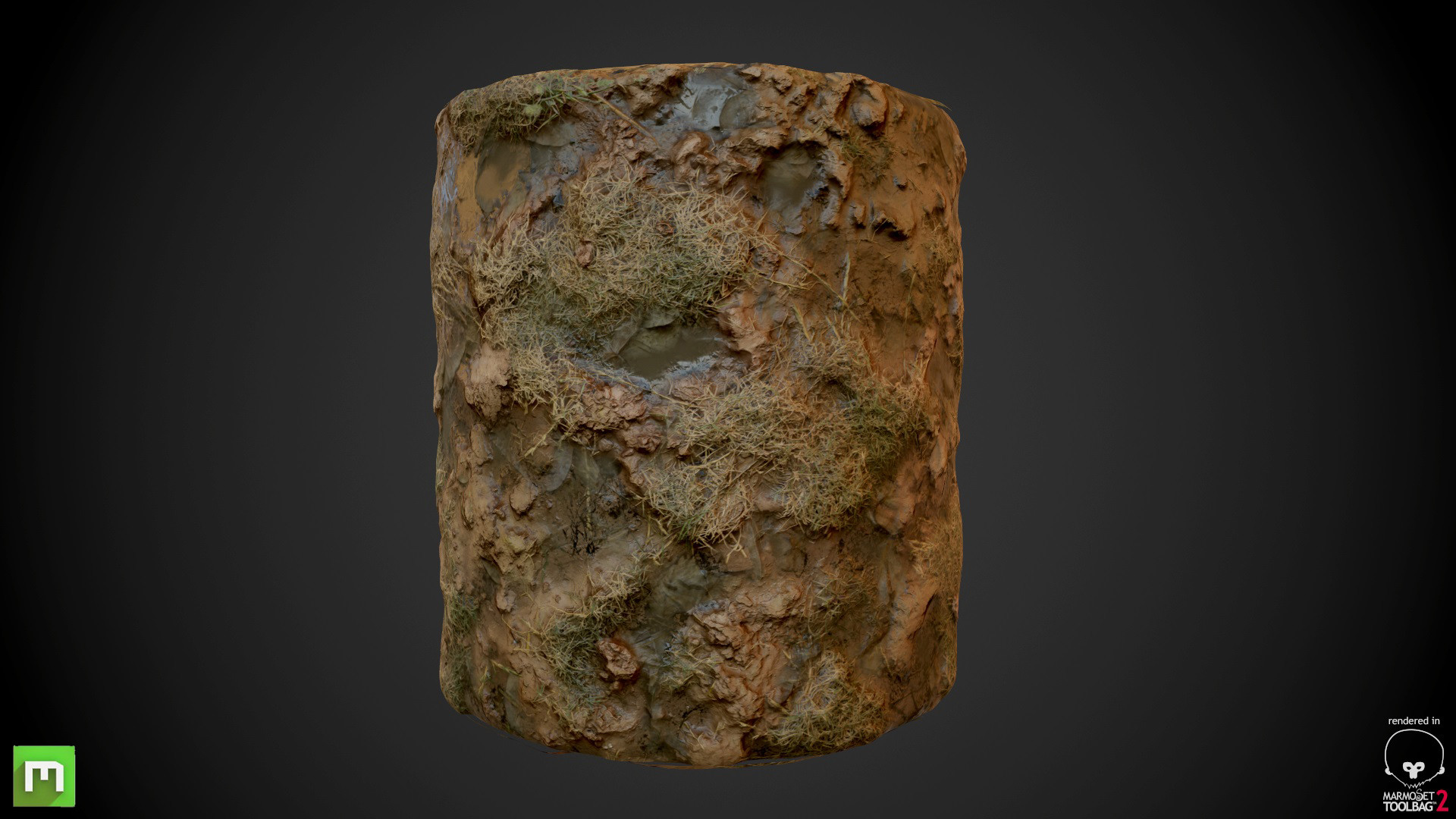 ArtStation - PBR Mushy Mud Material - Megascans