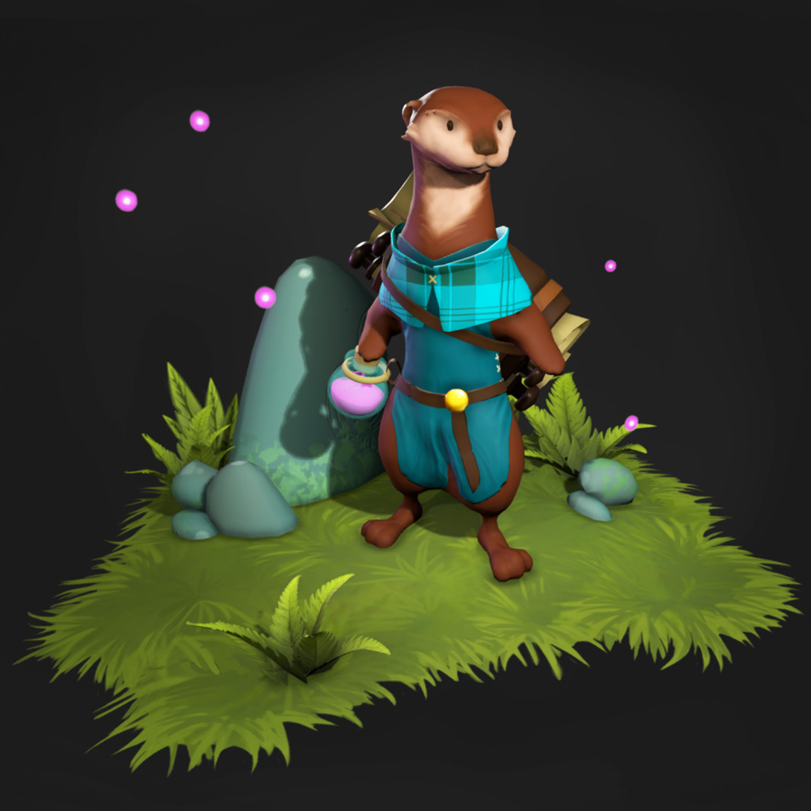 ArtStation A Wizard Otter Oden Gate