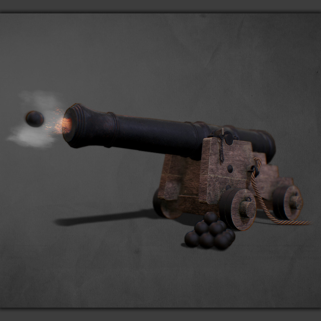 Pirate Naval Cannon