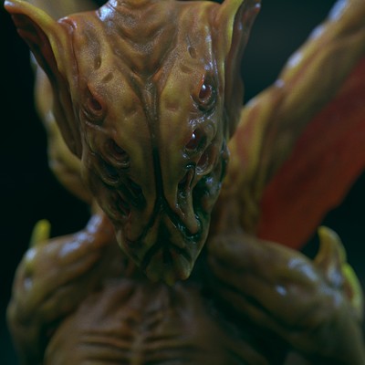 Ilhan yilmaz creature close render v01