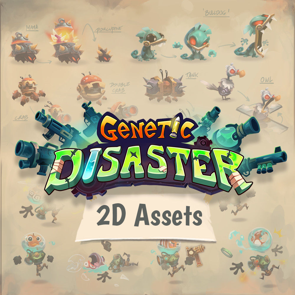Genetic Disaster - 2D Art