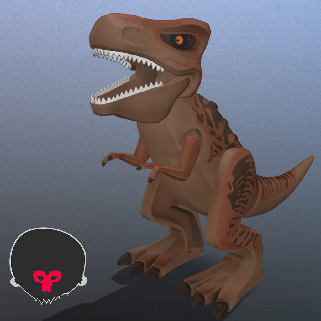 LEGO TREX - Download Free 3D model by GHZ (@G.H.Z) [dc67739]