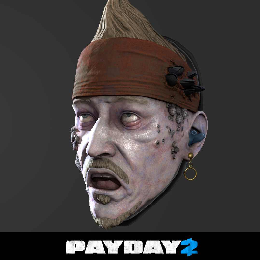 ArtStation - Masks 02 I PAYDAY 3