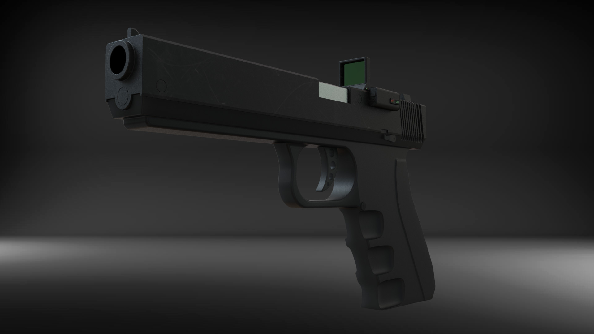 ArtStation - Glock - Holographic Scope