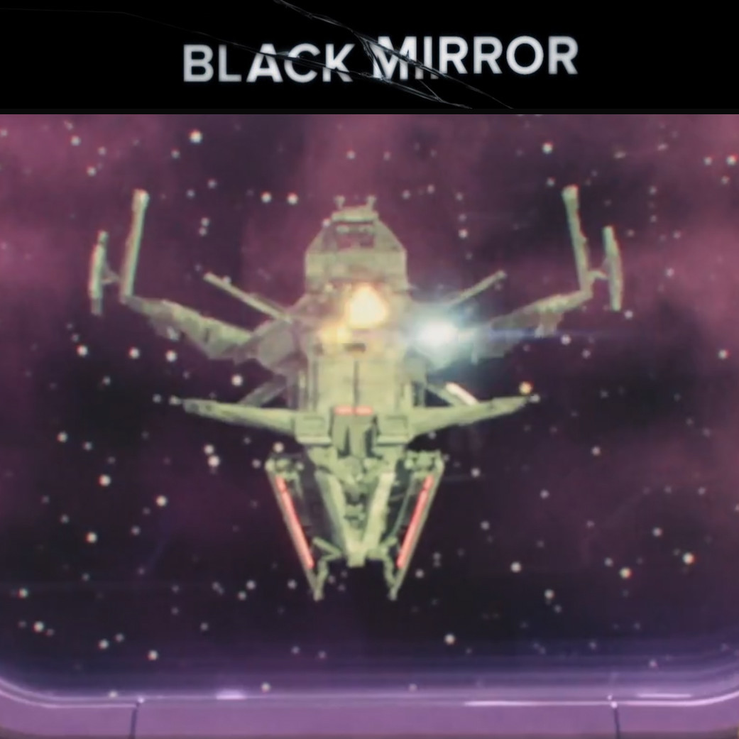 ArtStation Black Mirror Spaceship