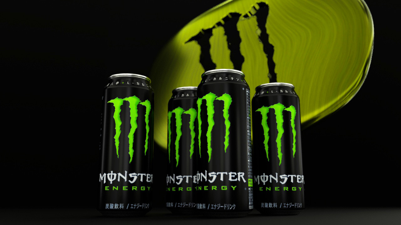 ArtStation - MONSTER ENERGY エナジードリンク