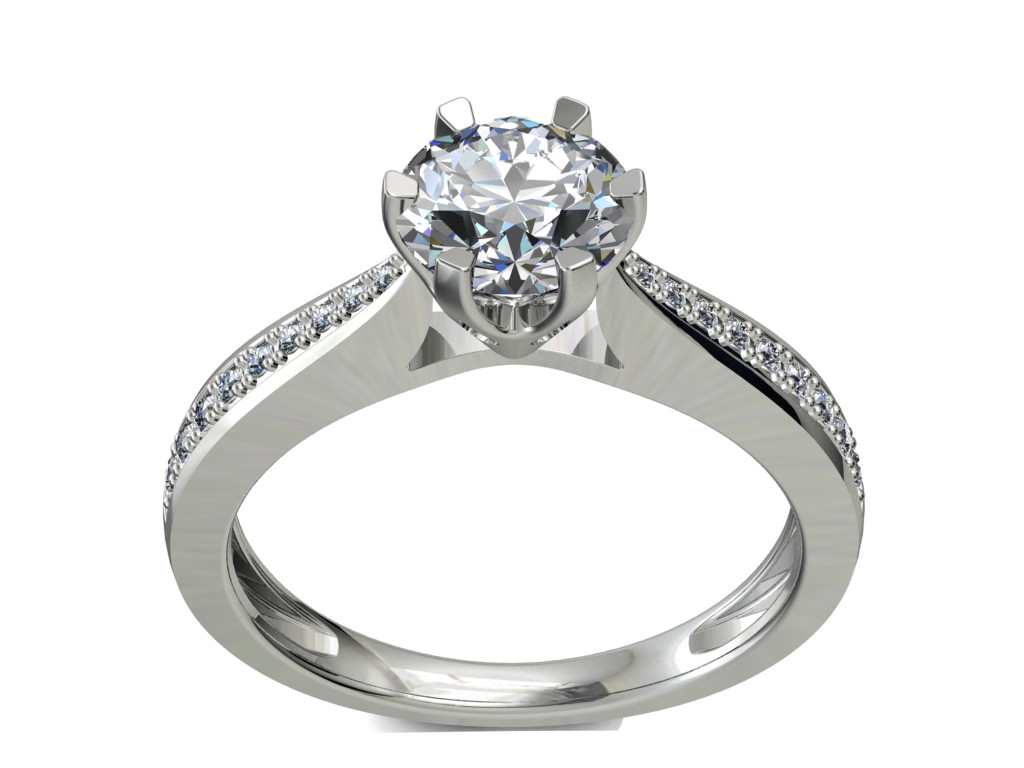 Ring file. Кольцо с бриллиантом 3 д моделирование. jewelry engagement ring stl. jewelry engagement ring stl 3d.