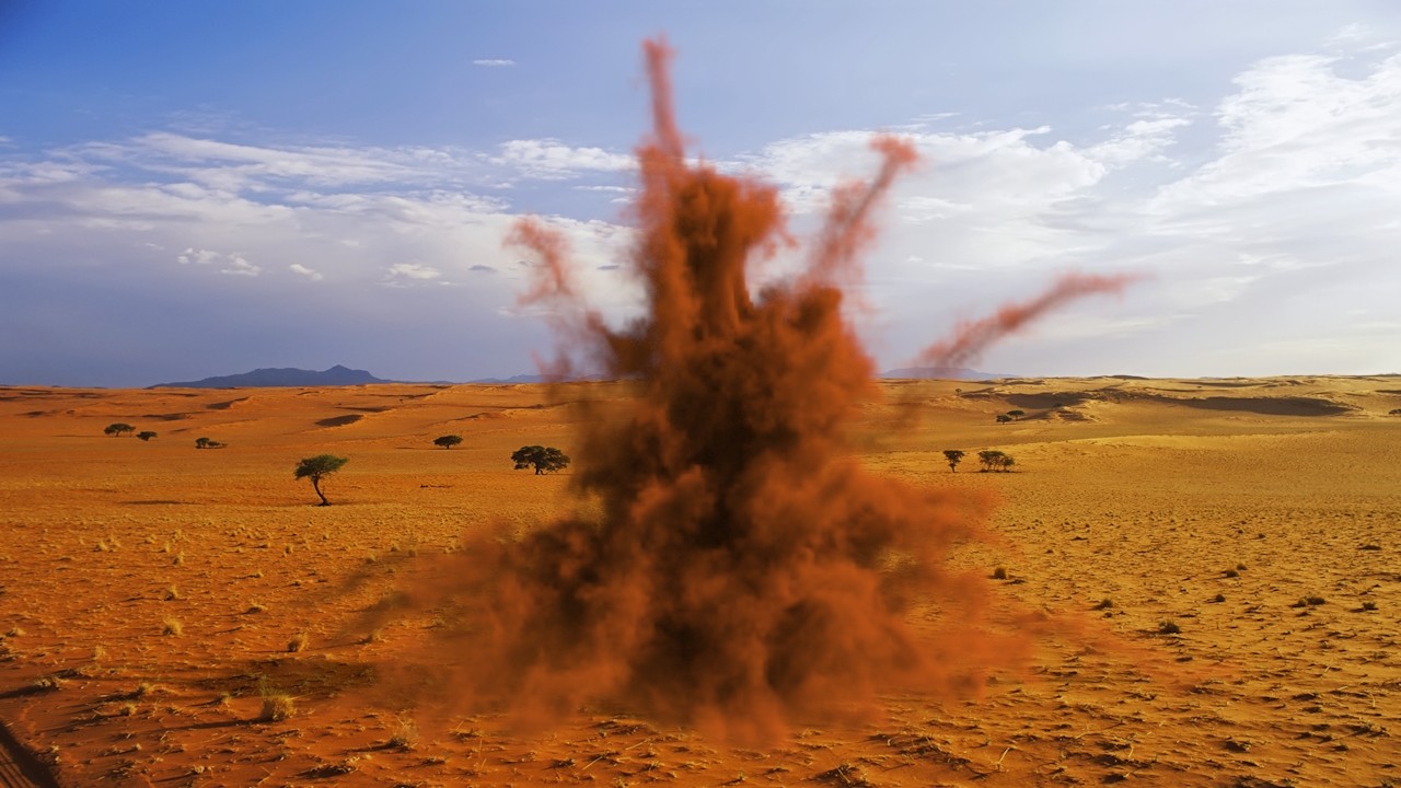 ArtStation Houdini Dust Explosion