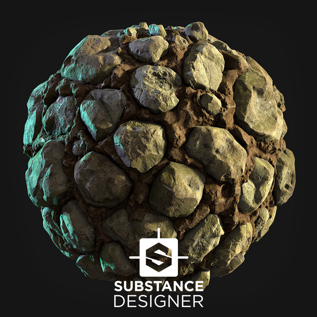 ArtStation - Stones soil