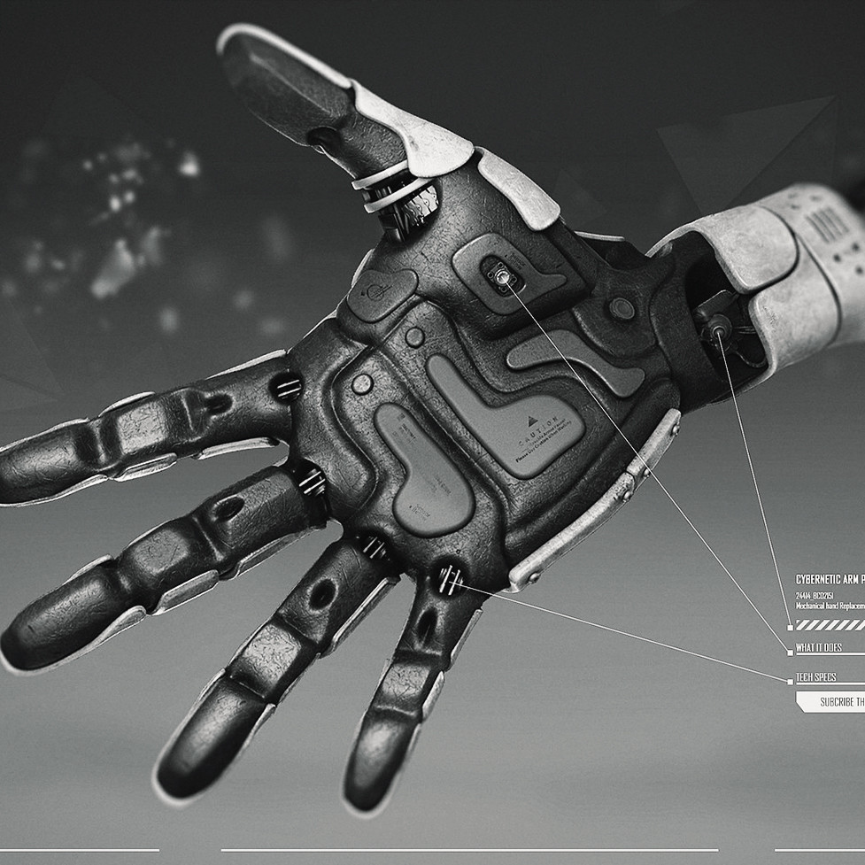 ArtStation - Prototype hand