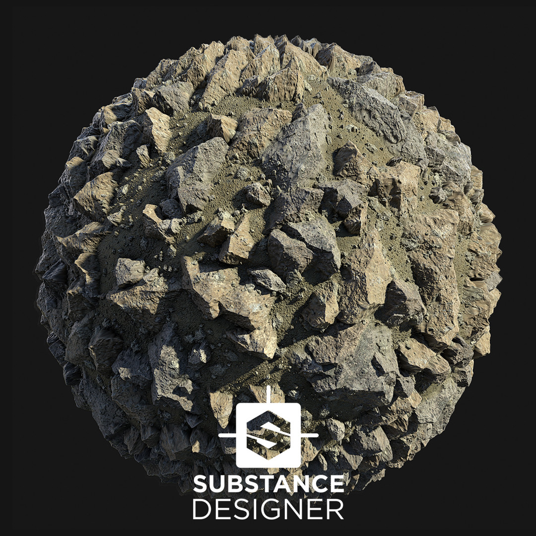 ArtStation - Rough stones