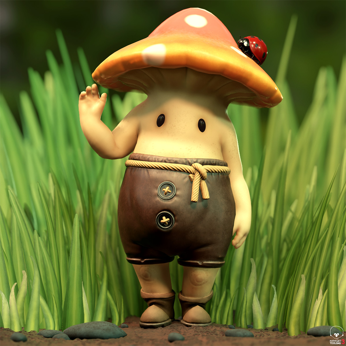 ArtStation Mushroom Boy