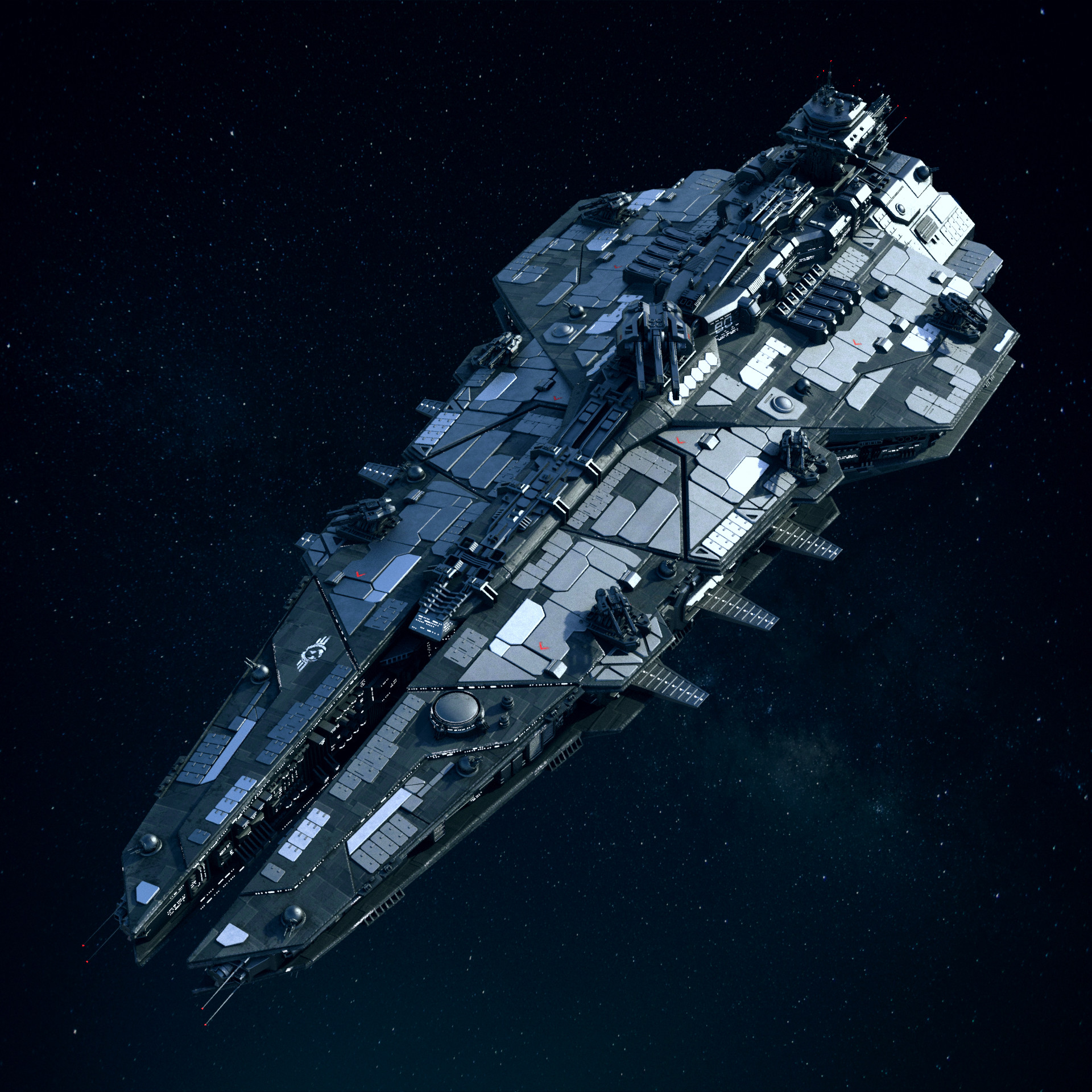 ArtStation - Space Battleship