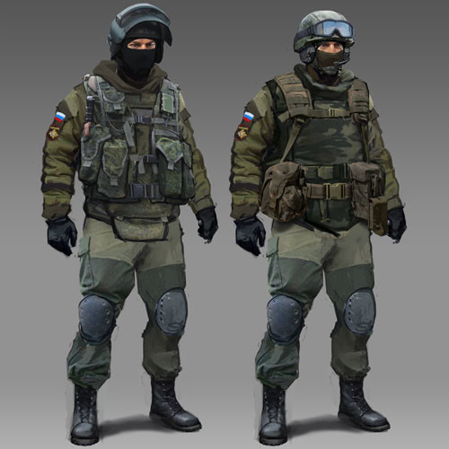 ArtStation - SGW3 Soldiers