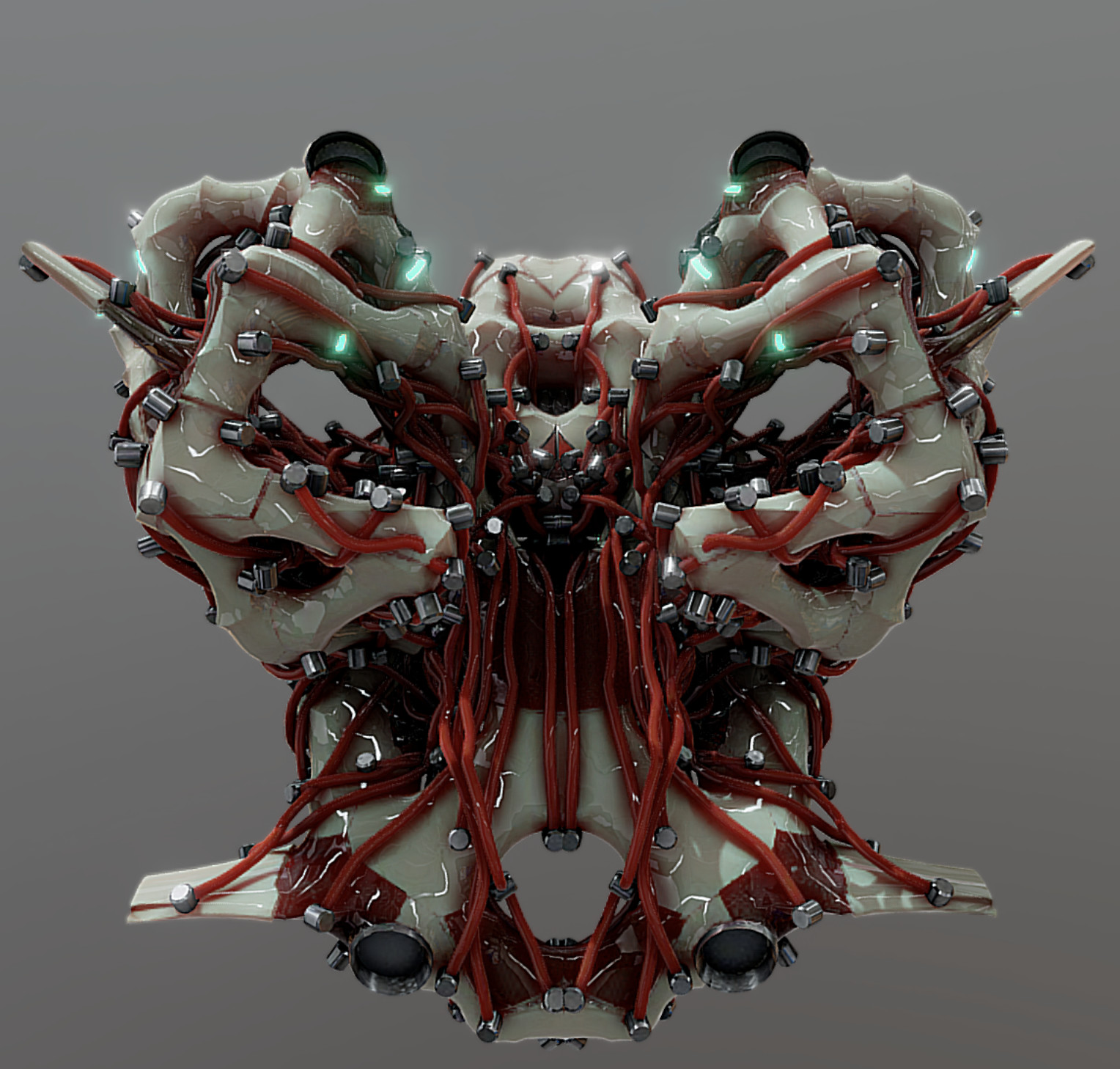 Artstation Procedural Hard Surface Modeling Test 8 X