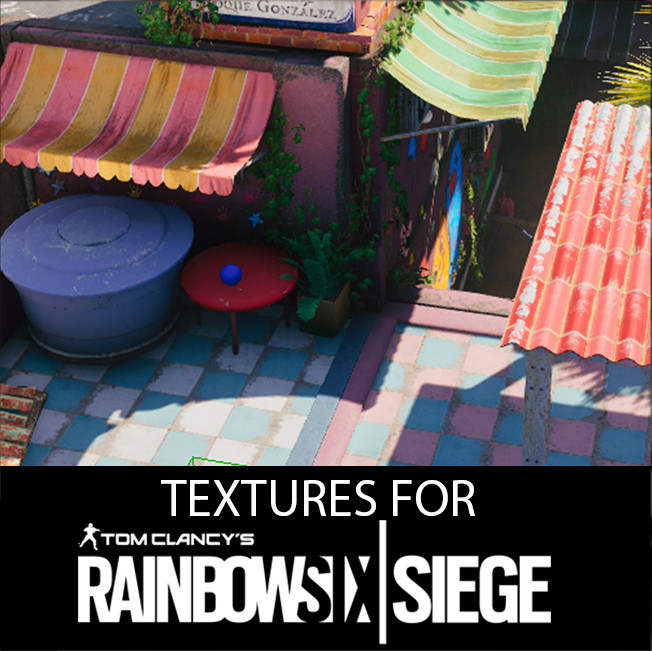Textures and Materials for Rainbow6