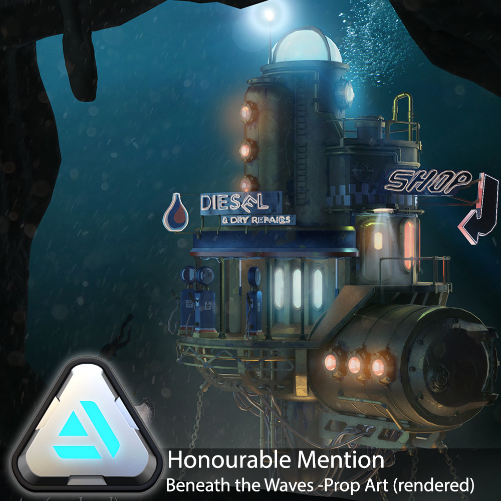 ArtStation - Commercial Sub-Structure