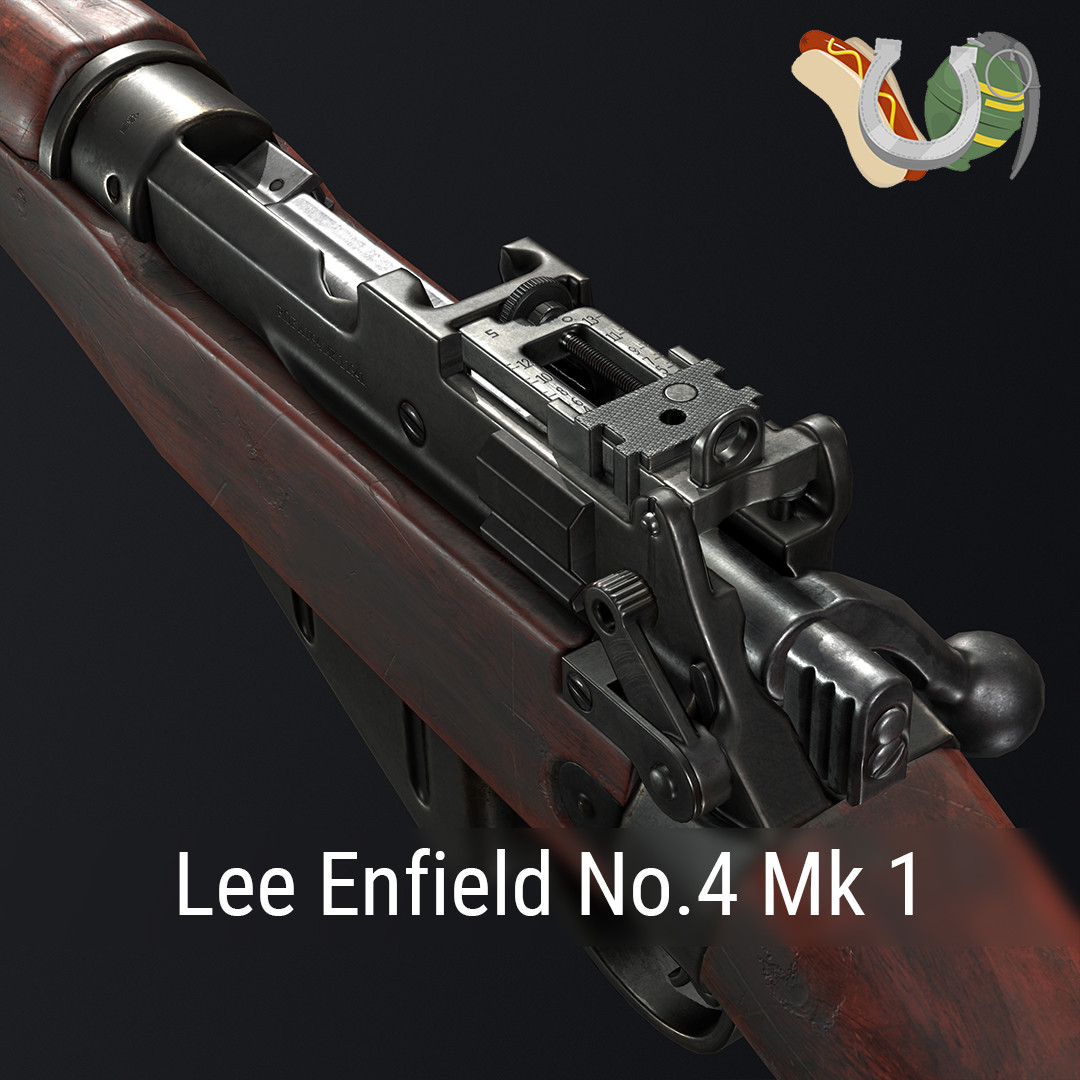 ArtStation - Lee Enfield N°4 Mk1