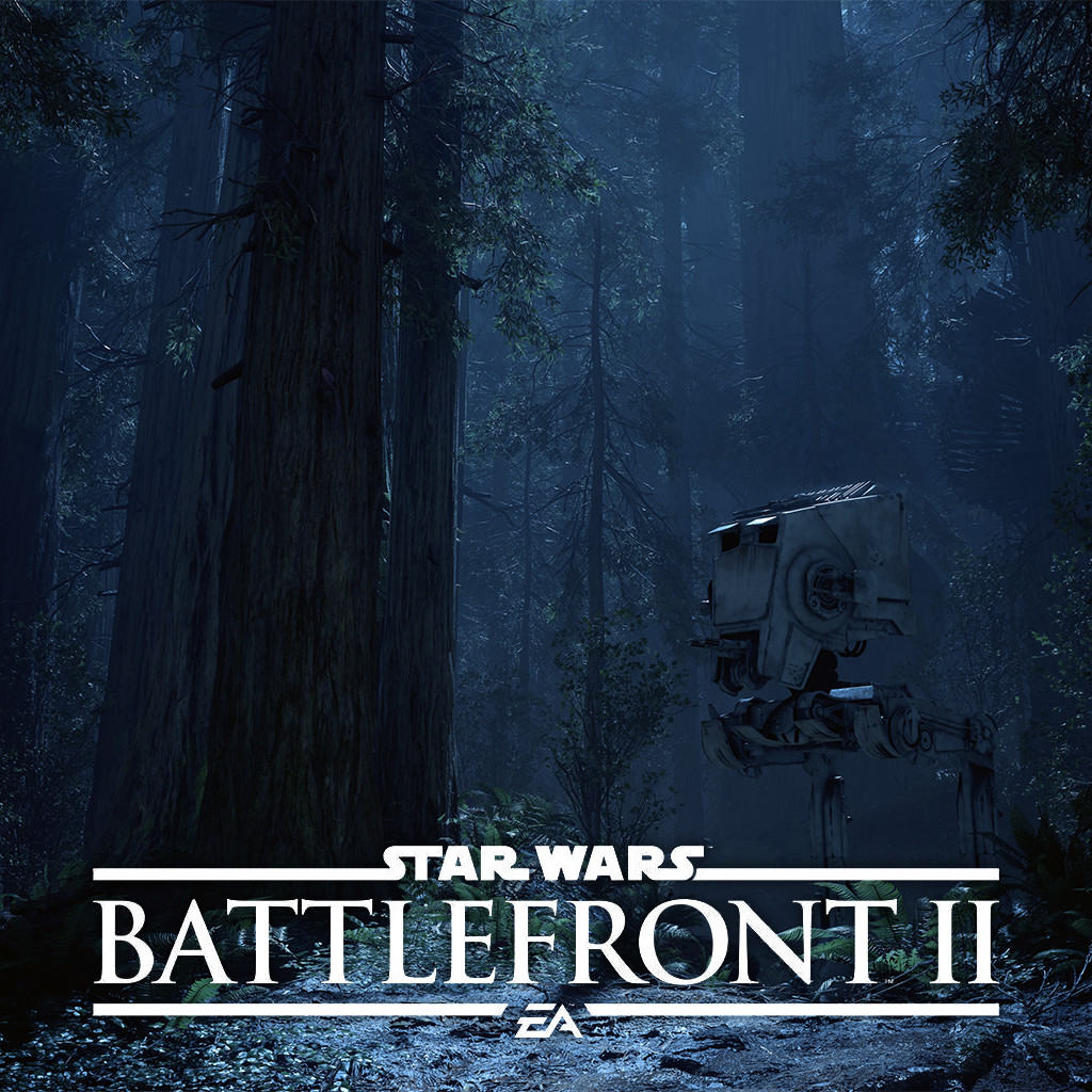 Endor Night Scene - (Star Wars Battlefront 1) - [Live Wallpaper] 4K 