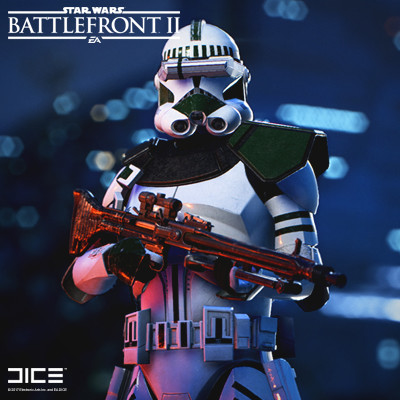 Artstation Star Wars Battlefront 2 Clone Trooper Specialist Class Bjorn Arvidsson