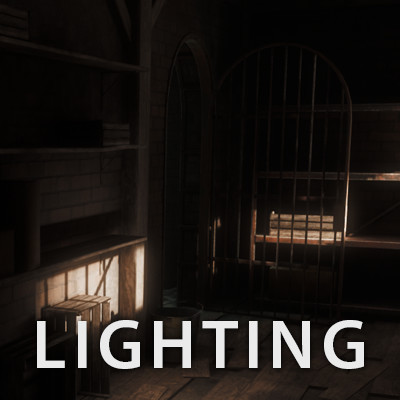 ArtStation - Root Cellar - Lighting