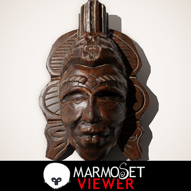 African Mask  "Eba"