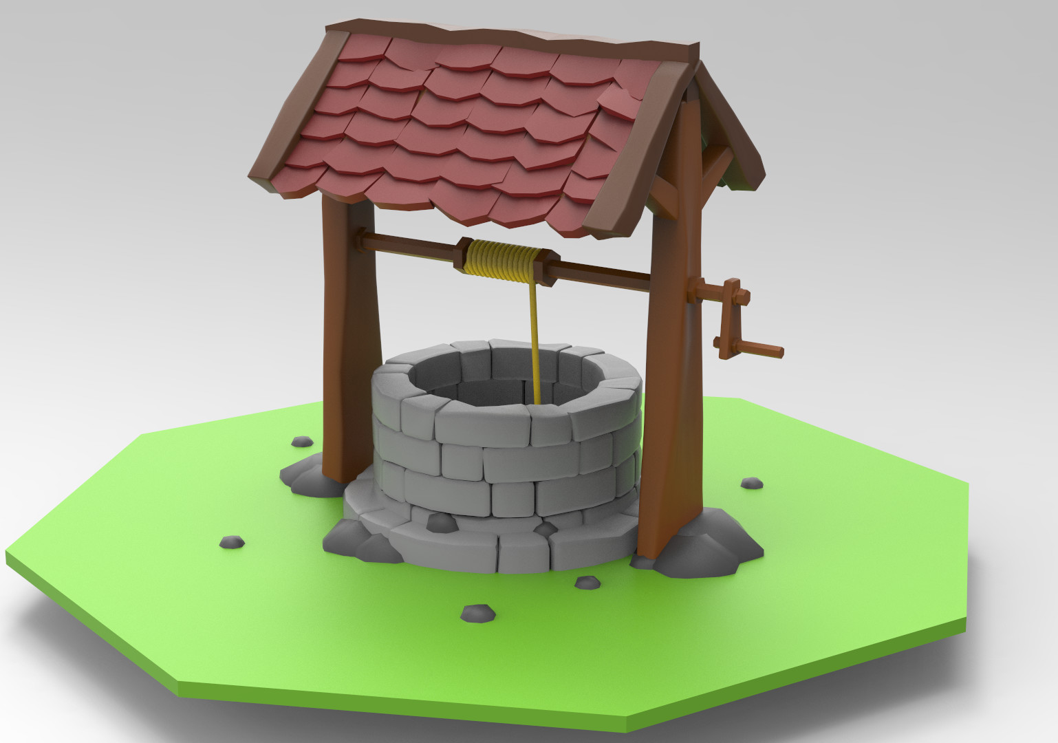 ArtStation - A Wishing Well