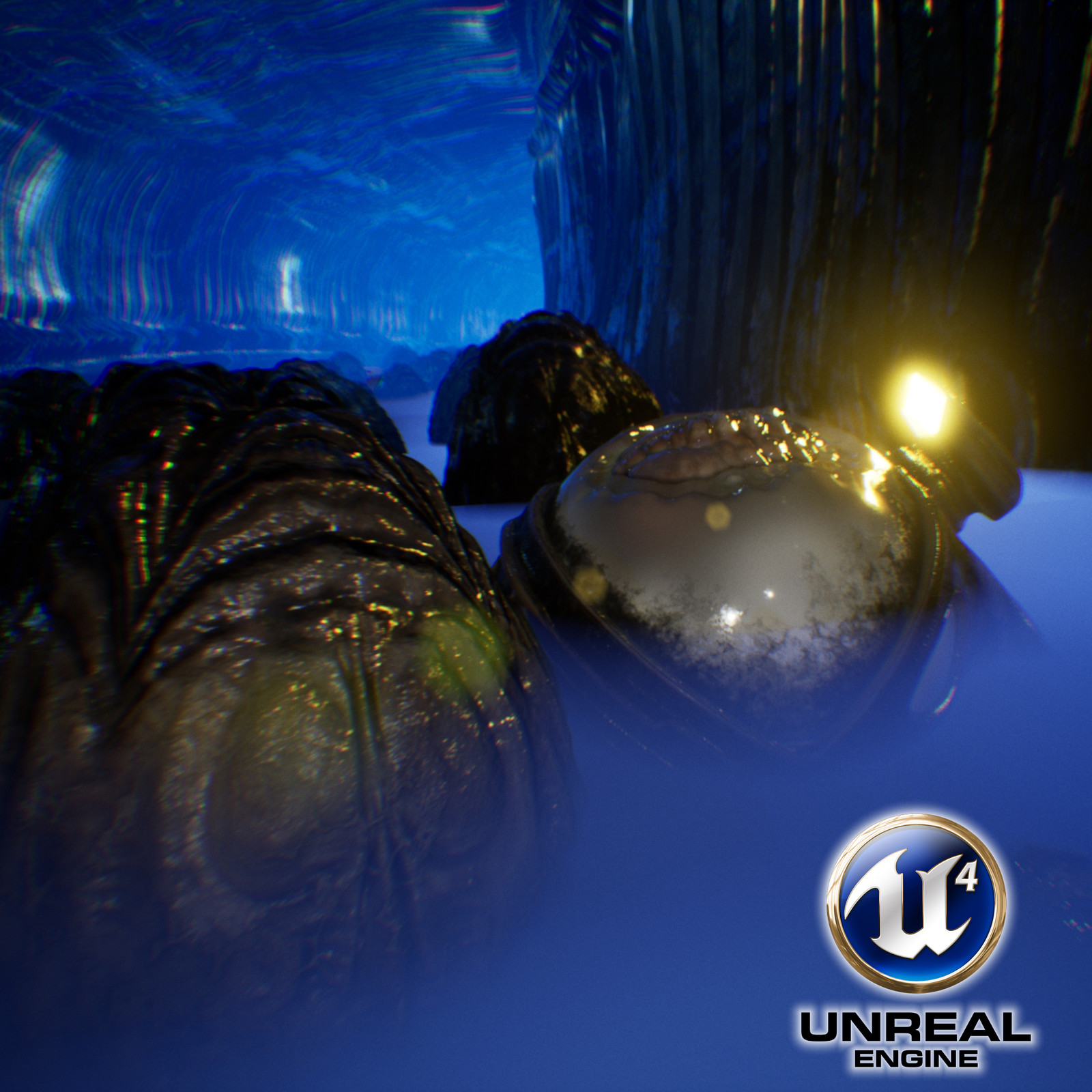 Alien™ Derelict Spaceship Corridors - Unreal Engine Scene