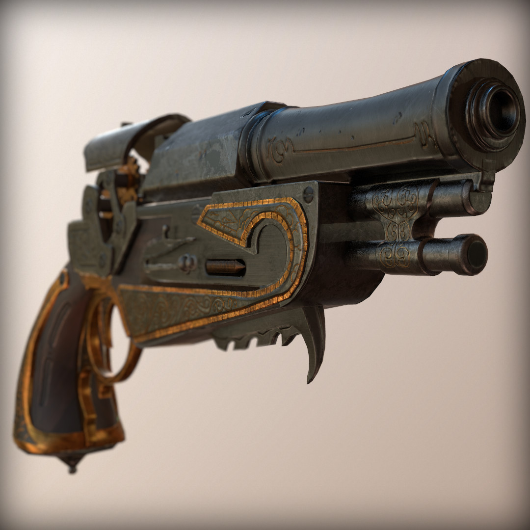 ArtStation - Art Challenge Pistol