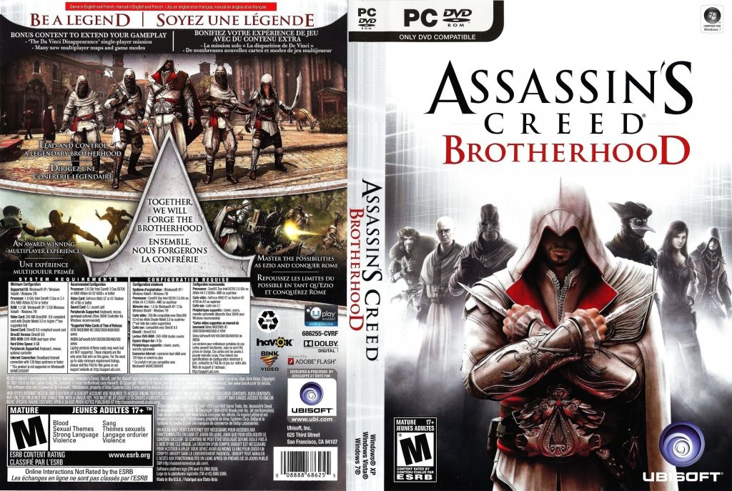 Assassins creed brotherhood дергается изображение