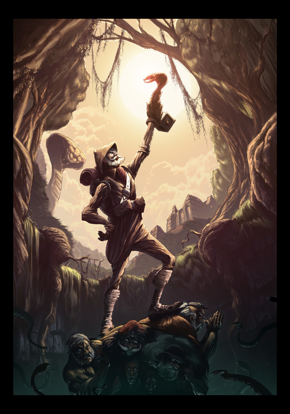 Illustration - Chessignton World of Adventure - Wild Asia. 