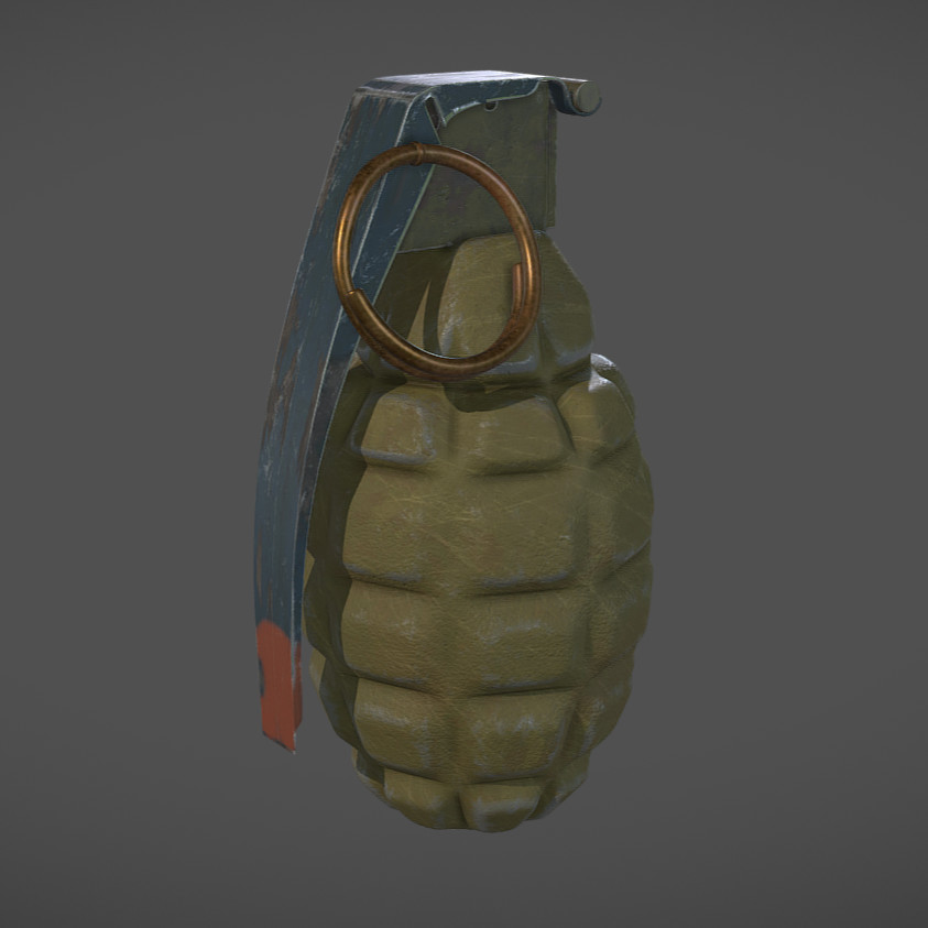 ArtStation - Mk 2 Pineapple Grenade