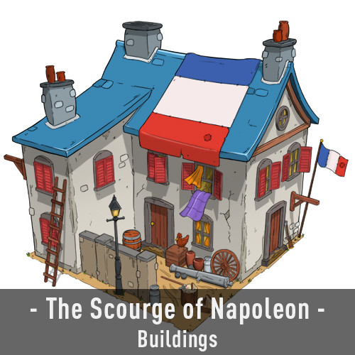 Artstation The Scourge Of Napoleon Buildings