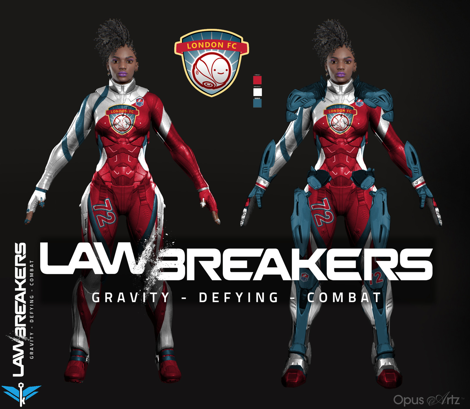 'Lawbreakers' Character Skins
