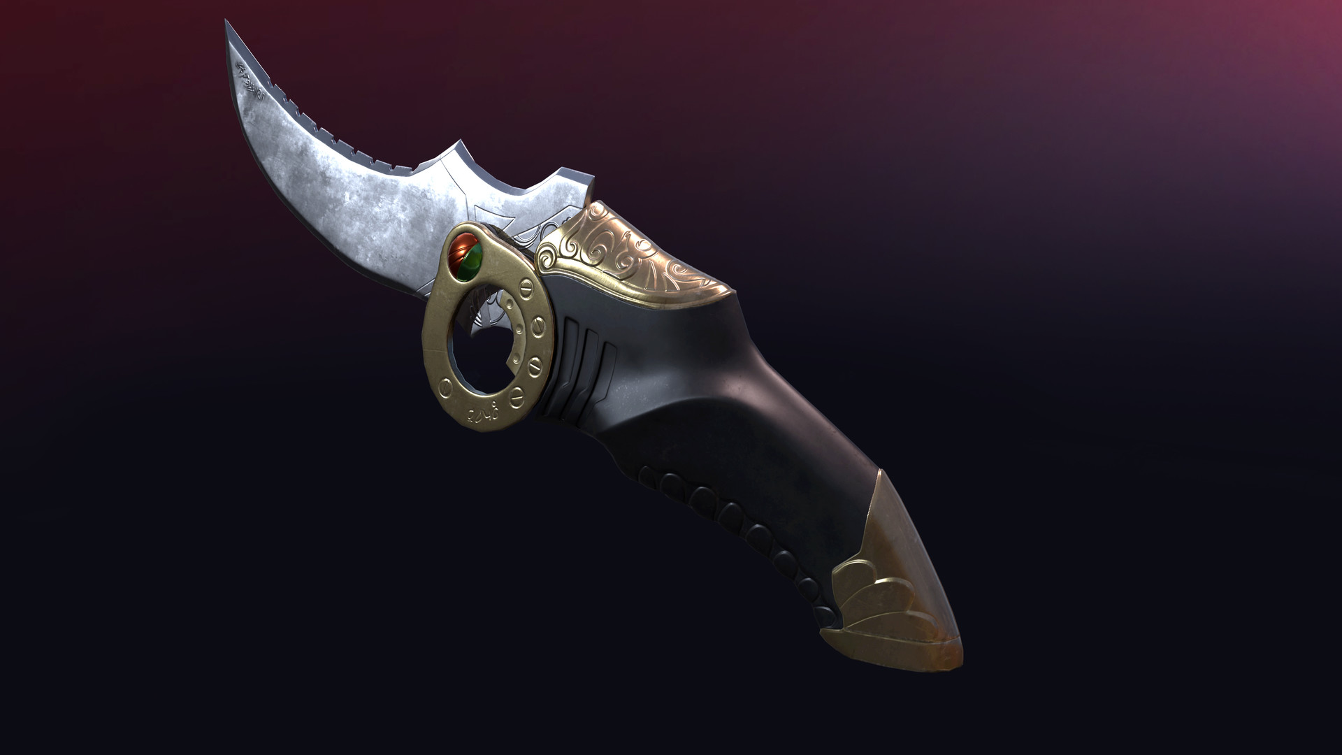 ArtStation Lightning Survival Knife