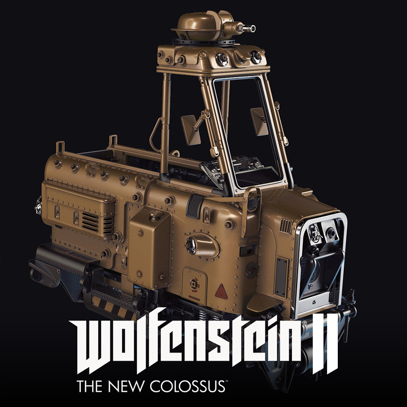 Wolfenstein 2: Security Cart